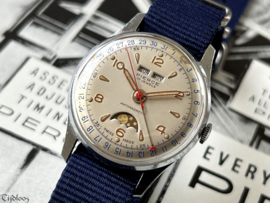 Pierce Triple Calendar Moon Phase