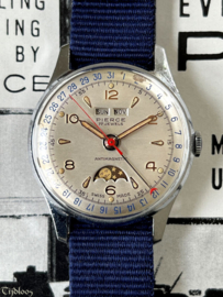 Pierce Triple Calendar Moon Phase
