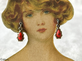 'New Old Stock' earrings 19th century