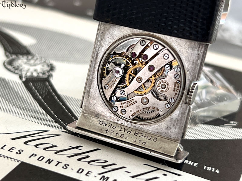 Mathey Tissot & Co. Travel watch