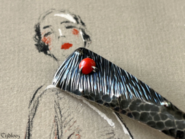 Amsterdamse School Broche