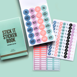 Stick it Stickerbook Green