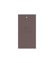 Label Happy Birthday 2