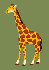 Kaart Giraf