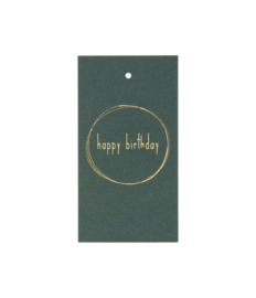 Label Happy Birthday