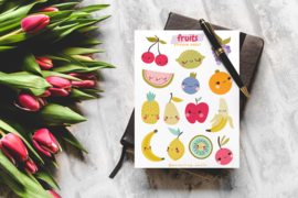 Stickersheet Fruits