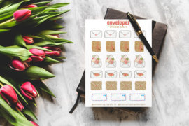 Stickervel Envelopes