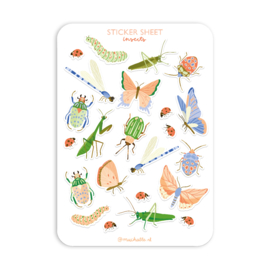 Stickervel Insects