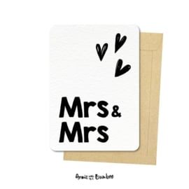 Kaart Mrs & Mrs