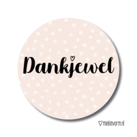 Stickers Dankjewel (4)