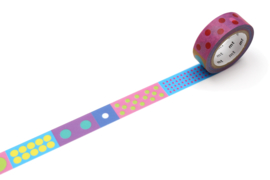 MT washi Kapitza Polka Dot Vivid