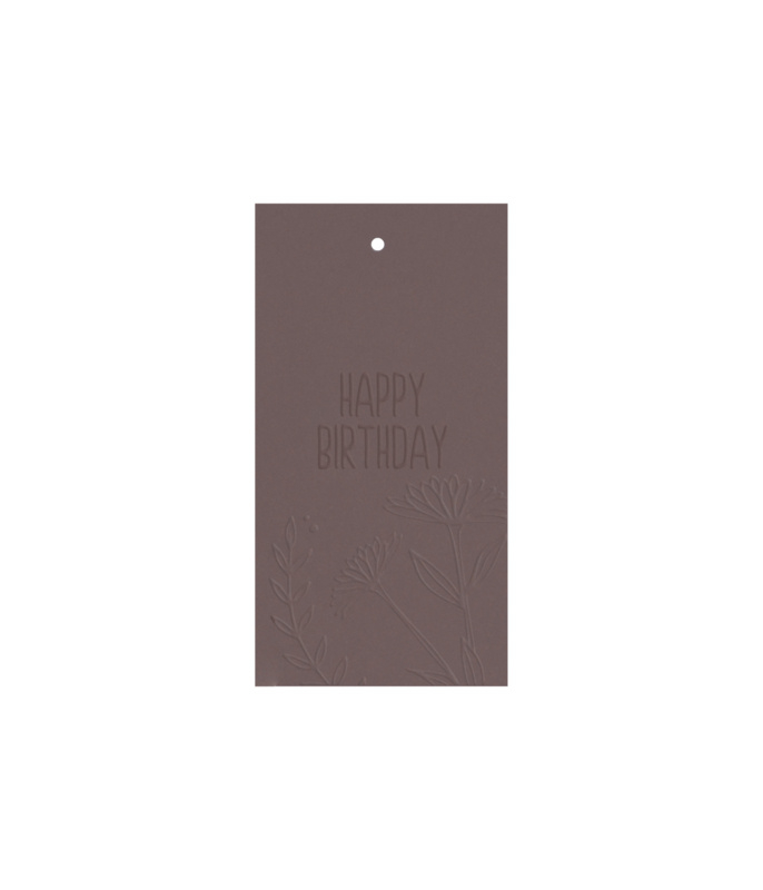 Label Happy Birthday 2