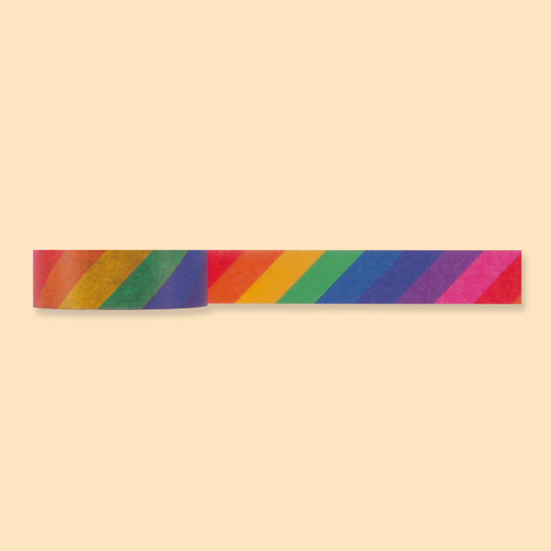 Washi Rainbow Stripes