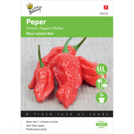 Peper Piment Bhut Jolokia Red