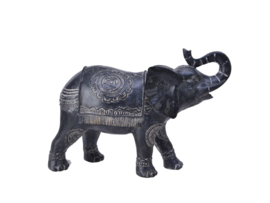 Olifant sculpture - grijs