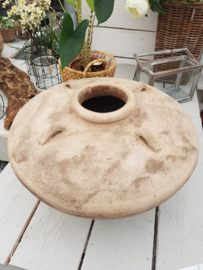 Terracotta pot ALLEEN OPHAAL