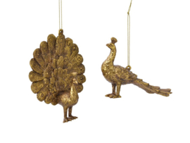 Gouden pauw (hanger) - 2 varianten