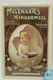 Reclamebord Molenaar's Kindermeel