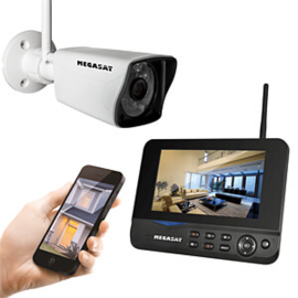 Megasat HS-130 Draadloos videosysteem - 1x bewakingscamera, draadloos