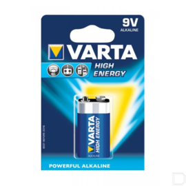 Varta 9 Volt blokbatterij