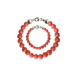 - Moeder Dochter - Jade Pink Orange