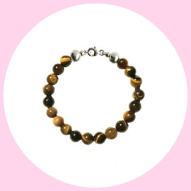 - Kralen Armband - Tigereye