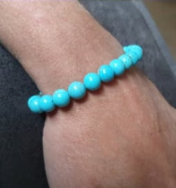 - Kralen Armband - Turquoise