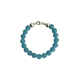- Kinderarmbandje - Blue Sponge Quarts