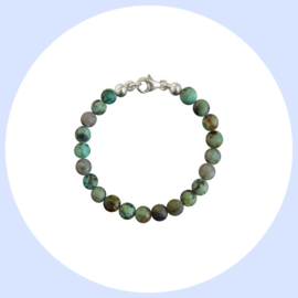 - Kinderarmbandje - Afrikaans Turquoise
