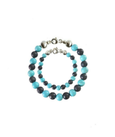 - Vader Zoon - Turquoise & Black Lava
