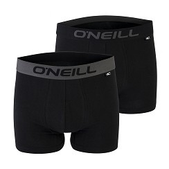 O'Neill boxershorts 2-pack plain black