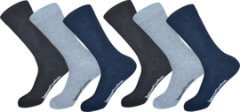 Benyson Bamboe sokken Mix kleuren Unisex 6-Pack