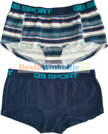 2x GS Sport Dames Print / Marine