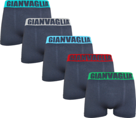 Gianvaglia Heren boxers Naadloos "Performance 9701" 5-Pack