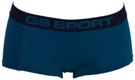 2x GS Sport Dames Boxers Effen blauw