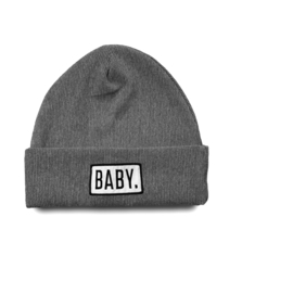 bonnet BABY - gris foncé