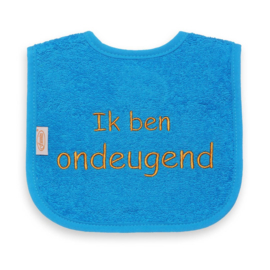 Slab Ik ben ondeugend blauw/groen