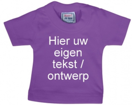 Mini shirt paars