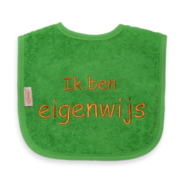 Slab Ik ben eigenwijs blauw/groen