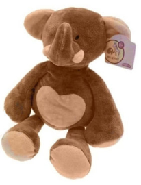 Elli knuffel bruin 25cm