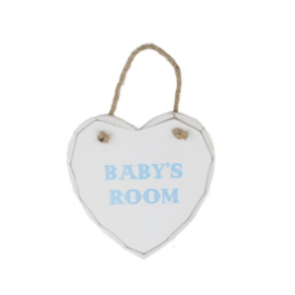 Hanger baby's room blauw