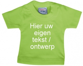 Mini shirt appelgroen