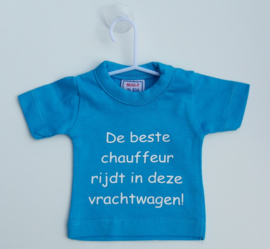 Mini shirt beste chauffeur vrachtwagen