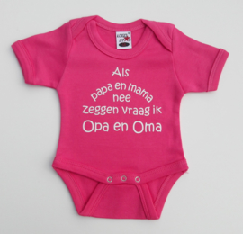 Als papa en mama nee zeggen vraag ik Opa en Oma (diverse kleuren en maten)