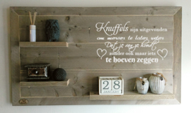 Wandbord Knuffels