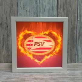 Verlichte fotolijst PSV Eindhoven