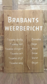 Tekstbord Brabants dagblad