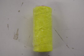 Gewaxed nylon garen fluo geel 1mm