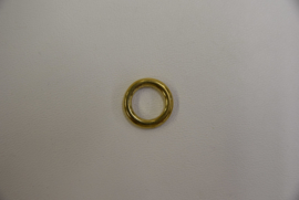 O-ring massief messing 13 mm.