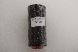 Gewaxed nylon garen maroon 1mm 115